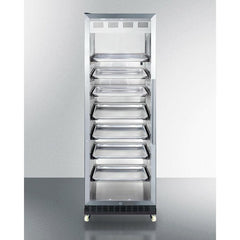 Summit 24" Wide Mini Reach-In Beverage Center with Dolly - SCR1401 - The Home Selection