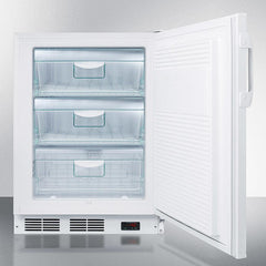 Summit 24" Wide MOMCUBE™ Breast Milk Freezer, ADA Compliant with 3.5 Cu. Ft. Capacity, Slide-Out Drawers, Digital Thermostat, Lock, 100% CFC Free - VT65MLBIMCADA - The Home Selection