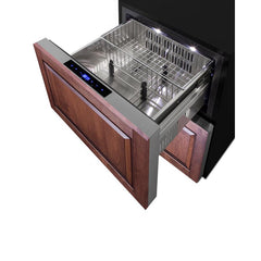 Summit 24" Wide Outdoor 2-Drawer Refrigerator-Freezer, ADA Compliant - ADRF244OS - The Home Selection