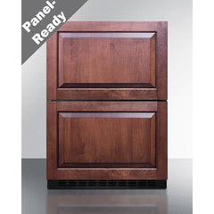 Summit 24" Wide Outdoor 2-Drawer Refrigerator-Freezer, ADA Compliant - ADRF244OS - The Home Selection