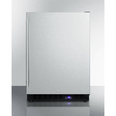 Summit 24" Wide Outdoor All-Freezer (Panel Not Included) with 3 Adjustable Chrome Shelves, Automatic Defrost, Exterior Digital Thermostat, LED Lighting - SPFF51OS - The Home Selection