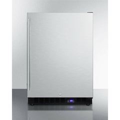 Summit 24" Wide Outdoor All-Freezer (Panel Not Included) with 3 Adjustable Chrome Shelves, Automatic Defrost, Exterior Digital Thermostat, LED Lighting - SPFF51OS - The Home Selection