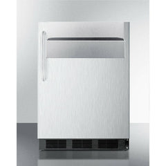 Summit 24" Wide Outdoor All-Refrigerator, with Speed Rail - SPR7BOSSTSR - The Home Selection