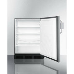 Summit 24" Wide Outdoor All-Refrigerator, with Speed Rail - SPR7BOSSTSR - The Home Selection