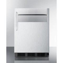 Summit 24" Wide Outdoor All-Refrigerator, with Speed Rail - SPR7BOSSTSR - The Home Selection