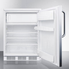 Summit 24" Wide Refrigerator-Freezer - CT66LWSSTB - The Home Selection