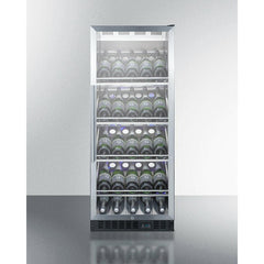 Summit 24" Wide Single Zone Commercial Wine Cellar - SCR1156CH - The Home Selection