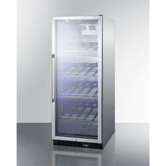 Summit 24" Wide Single Zone Commercial Wine Cellar - SCR1156CH - The Home Selection