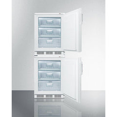 Summit 24" Wide Stacked All-Freezers - VT65MLSTACK - The Home Selection