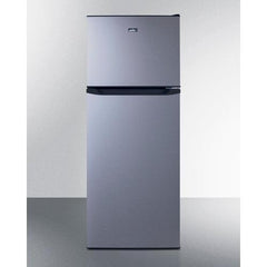 Summit 24" Wide Top Mount Refrigerator-Freezer With Icemaker - FF1293SSIM - The Home Selection