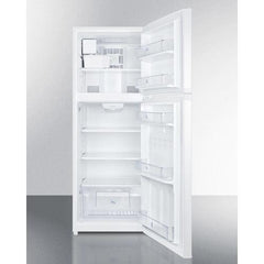 Summit 26" Wide Top Mount Refrigerator-Freezer With Icemaker - FF1427IM - The Home Selection