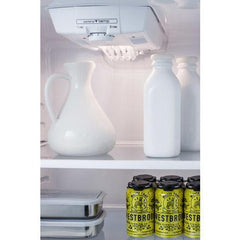 Summit 26" Wide Top Mount Refrigerator-Freezer With Icemaker - FF1427IM - The Home Selection
