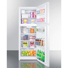 Summit 26" Wide Top Mount Refrigerator-Freezer With Icemaker - FF1427IM - The Home Selection