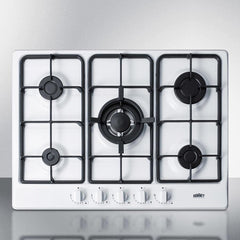 Summit 27" Gas Cooktop Built in 5 Sealed Burners - GC527 - The Home Selection