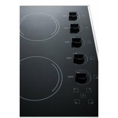 Summit 27" Wide 5 Burner Electric Cooktop - CR5B27 - The Home Selection