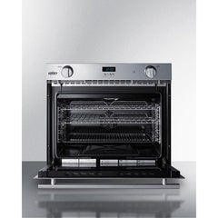Summit 27" Wide Gas Wall Oven - SGWOGD27 - The Home Selection