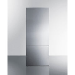 Summit 28" Wide Built-In Bottom Freezer Refrigerator With Icemaker - FFBF279SSBIIMLHD - The Home Selection