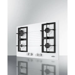 Summit 30" White Gas Cooktop - GC43 - The Home Selection