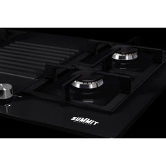 Summit 30" White Gas Cooktop - GC43 - The Home Selection