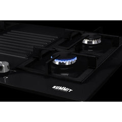 Summit 30" White Gas Cooktop - GC43 - The Home Selection
