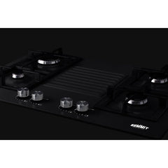 Summit 30" White Gas Cooktop - GC43 - The Home Selection