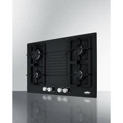 Summit 30" White Gas Cooktop - GC43 - The Home Selection