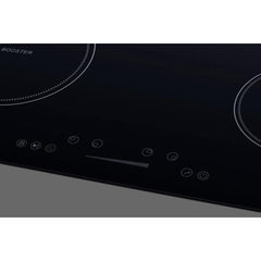 Summit 30" Wide 208-240V 4-Zone Induction Cooktop with 4 Elements, Hot Surface Indicator, ADA Compliant, Induction Technology, Child Lock, Safety Shut-Off Control - SINC4B301B - The Home Selection