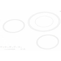 Summit 30" Wide 208-240V 5-Burner Radiant Cooktop with 5 Elements, Hot Surface Indicator, ADA Compliant, ETL Safety Listed, Child Lock, ETL, Residual Heat Indicator Light, Digital Touch Controls, EuroKera Glass Surface - CR5B30T - The Home Selection