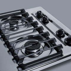 Summit 30" Wide 4-Burner Gas Cooktop - ZTL053S - The Home Selection