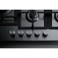 Summit 30" Wide 5-Burner Propane Gas Cooktop in Stainless Steel - GCJ5SSLP - The Home Selection