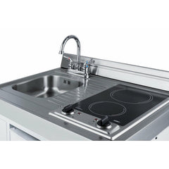 Summit 30" Wide All-In-One Kitchenette, Apartment Friendly 2.93 Cubic Feet cu. ft. Mini - C30EL - The Home Selection