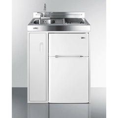 Summit 30" Wide All-In-One Kitchenette, Apartment Friendly 2.93 Cubic Feet cu. ft. Mini - C30EL - The Home Selection