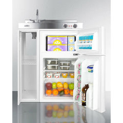 Summit 30" Wide All-In-One Kitchenette, Apartment Friendly 2.93 Cubic Feet cu. ft. Mini - C30EL - The Home Selection