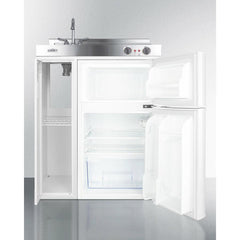 Summit 30" Wide All-In-One Kitchenette, Apartment Friendly 2.93 Cubic Feet cu. ft. Mini - C30EL - The Home Selection