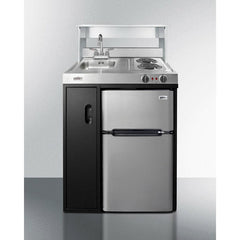 Summit 30" Wide All-In-One Kitchenette, Apartment Friendly 3.2 Cubic Feet cu. ft. Mini - C30ELBK - The Home Selection