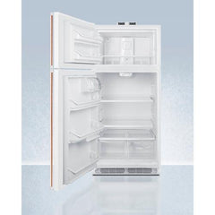 Summit 30" Wide Break Room Refrigerator-Freezer with Antimicrobial Pure Copper Handle - BKRF18WCP - The Home Selection