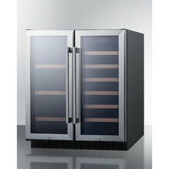 Summit 30" Wide Built-In Wine/Beverage Center with 5.8 cu. ft. Capacity Lock, 9 Shelves Including Wine Racks, Digital Thermostat - SWBV3071 - The Home Selection