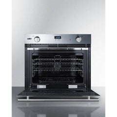 Summit 30" Wide Gas Wall Oven - SGWOGD30 - The Home Selection