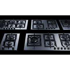 Summit 34" 5-Burner Propane Gas Cooktop Stainless Steel - GCJ536SSLP - The Home Selection