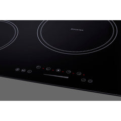 Summit 36" Wide 208-240V 5-Zone Induction Cooktop with 5 Elements, Hot Surface Indicator, ADA Compliant, Induction Technology, Child Lock, Safety Shut-Off Control - SINC5B36B - The Home Selection