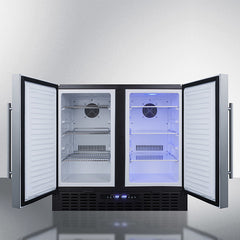 Summit 36" Wide Built-In Refrigerator-Freezer - FFRF36 - The Home Selection