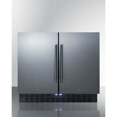 Summit 36" Wide Built-In Refrigerator-Freezer - FFRF36 - The Home Selection