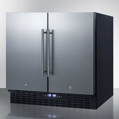 Summit 36" Wide Built-In Refrigerator-Freezer - FFRF36 - The Home Selection