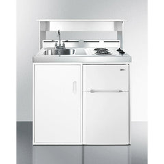 Summit 39" Wide All-In-One Kitchenette, Apartment Friendly 2.93 Cubic Feet cu. ft. Mini - C39EL - The Home Selection