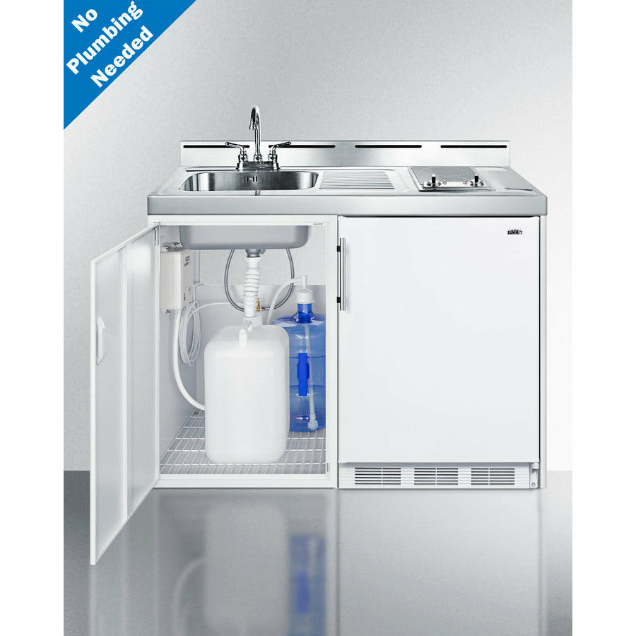 Summit C48ELGLASSPUMP Kitchenette - Thumbnail 4