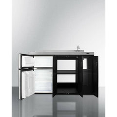 Summit 54" Wide All-In-One Kitchenette - CK54SINK - The Home Selection