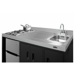 Summit 54" Wide All-In-One Kitchenette - CK54SINK - The Home Selection