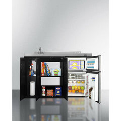 Summit 54" Wide All-In-One Kitchenette - CK54SINK - The Home Selection
