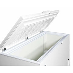 Summit 67" AccuCold Commercial Chest Freezer with 15.5 cu. ft. Capacity, Digital Thermostat, Factory Installed Lock, Casters and Manual Defrost in White - EL51LT - The Home Selection