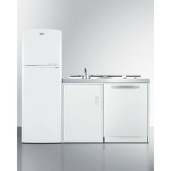 Summit 71" Wide All-In-One Kitchenette with Dishwasher - ACKDW72 - The Home Selection